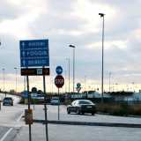 L'uscita permette dalla zona dell�Ipercoop di Santa Caterina di prendere la statale 16 verso Brindisi